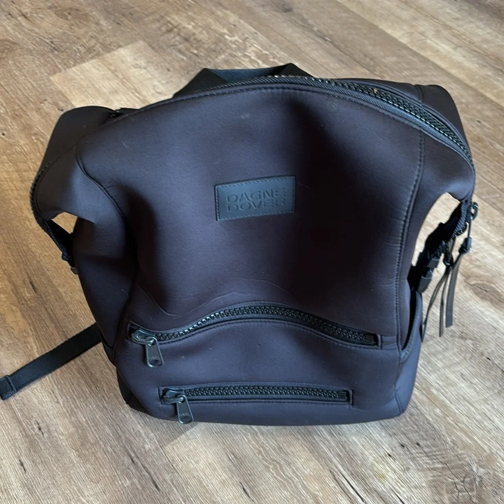 Dagne Dover Indi Neoprene Black Diaper bag medium